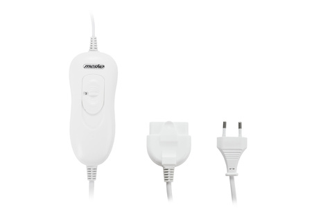 Elektryczny Koc Podkładowy z Regulacją Ciepła, Lekki i Bezpieczny - Mesko MS 7420