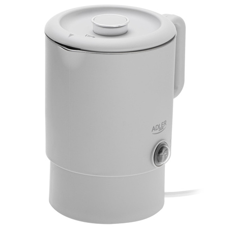 Czajnik turystyczny 0.8L, składany, podwójne ścianki, płaska grzałka Adler AD 1388