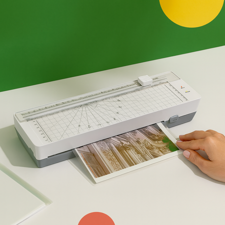 Laminator A3 i A4 z trymerem, 170W, szybkie nagrzewanie Avenido AV 1043