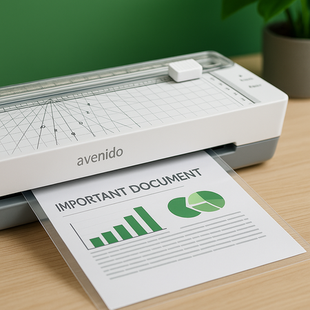 Laminator A3 i A4 z trymerem, 170W, szybkie nagrzewanie Avenido AV 1043