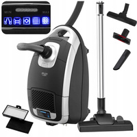 Odkurzacz workowy mocny, 3200W, 18 kPa, 5 programów mocy Adler AD 7069 + AD7069.2