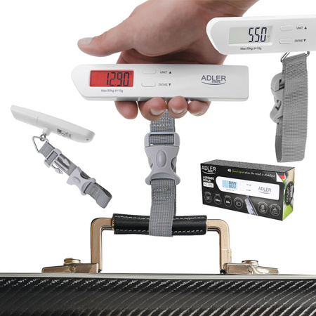 Waga bagażowa podróżna Adler AD 8191