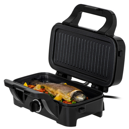 Opiekacz 3w1 z wymiennymi płytami, grill, gofrownica, toster Adler AD 3089