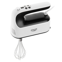 Mikser ręczny 600W, 9 prędkości, Turbo, LCD, pojemnik na akcesoria Adler AD 4229