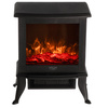 Kominek elektryczny z efektem płomienia, grzejnik elektryczny 1800W, wolnostojący Adler AD 7754