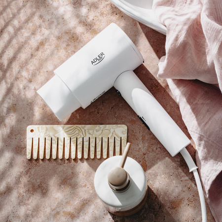 Suszarka hotelowa do włosów, montaż natynkowy, 3 ustawienia temperatury Adler AD 2285w AD2285w