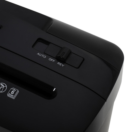 Niszczarka do dokumentów Adler 200W czarna | AD1037B