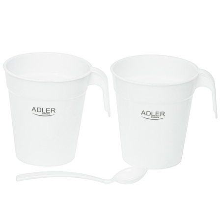 Czajnik elektryczny plastikowy turystyczny 0,5 L - Adler AD 1381