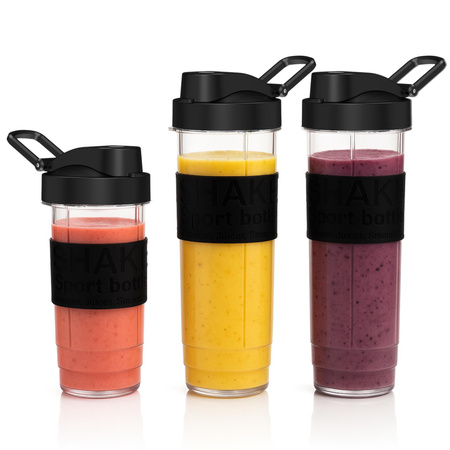 Blender kielichowy 1,2L z 3 bidonami, wyciskarką, wkładem chłodzącym Camry CR 4086