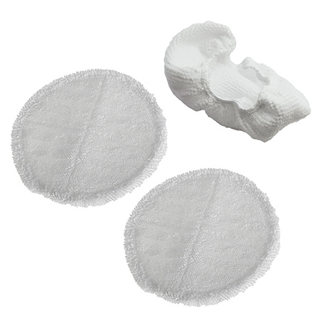 AD 7052.1 Wkłady okrągłe do mopa parowego oraz mała nakładka materiałowa AD 7052