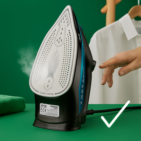 Żelazko parowe 3000W ceramiczne, 5 funkcji, 4 systemy ochrony avenido AV 5046