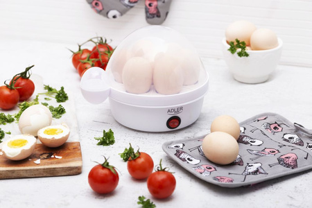 Elektryczny Jajowar na 7 Jaj z Automatycznym Wyłącznikiem Adler AD 4459