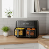 Frytkownica beztłuszczowa 11L, 2 kosze, Air Fryer 2700W, 8 programów Adler AD 6324