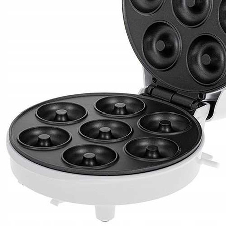 Wypiekacz do pączków Donut – 7 sztuk, nieprzywierająca powłoka, 1500W Adler AD 3075