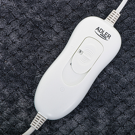 Poduszka elektryczna Adler AD 7433 – 80W, 3 temperatury, pokrowiec do prania