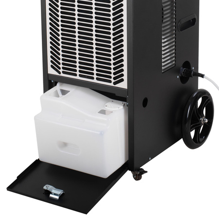 Przemysłowy osuszacz powietrza 50L/24h, 300 m³/h, pompa, LED Adler AD 7864