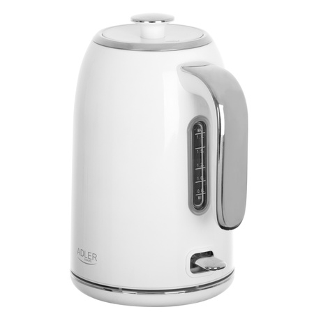 Czajnik elektryczny 1.7L, 2200W, stal nierdzewna, system Strix Adler AD 1341