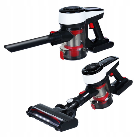 Odkurzacz bezprzewodowy pionowy ręczny 3w1 bezworkowy cyklonowy z elektroszczotką Adler AD 7048