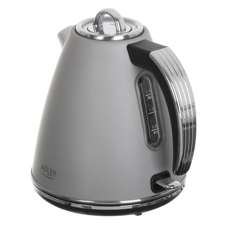 Czajnik elektryczny 1.5L, 2200W, stal nierdzewna, system Strix Adler AD 1343