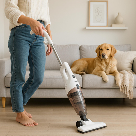 Odkurzacz pionowy, 17000 Pa, filtr EPA 12, metalowa rura, 7 m przewód Mesko MS 7071