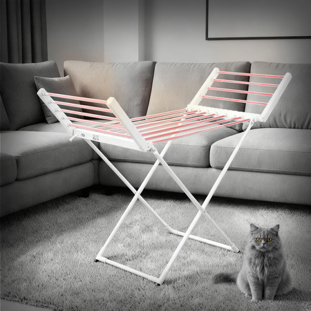 Elektryczna suszarka na pranie, 18 podgrzewanych prętów,  avenido AV 7830