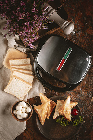 Wielofunkcyjny Opiekacz 5w1, Regulowany Termostat, Mocny Grzałka, Camry CR 3042