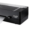 Laminator A3 na gorąco, 300 mm/min, trymer, folie 80-125 mic Adler AD 1042 black