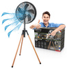 Wentylator Loftowy na Statywie 40cm | Cyrkulator 16” | Camry CR 7329
