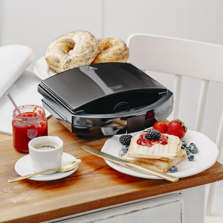 Elektryczny Grill Stołowy Kompaktowy 1500W Adler AD 3068