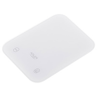 Waga kuchenna 10kg, dokładność 1g, LED, szklana platforma - Adler AD 3181