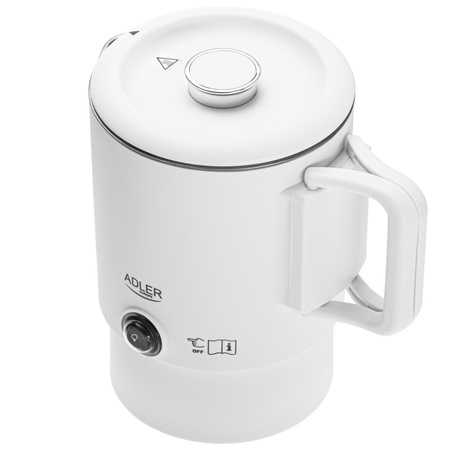 Czajnik turystyczny 0.8L, składany, podwójne ścianki, płaska grzałka Adler AD 1388