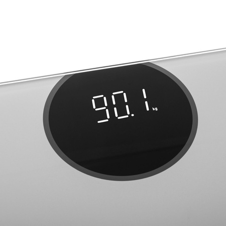 Waga łazienkowa elektroniczna 180 kg, szkło hartowane 6 mm, wyświetlacz LED Adler AD 8175