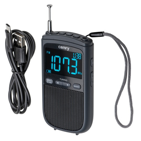 Radio kuchenne przenośne FM/AM - USB - Mini Radio Camry CR 1905