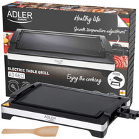 Elektryczny Grill Stołowy 3000W z Regulacją Temperatury Adler AD 6613