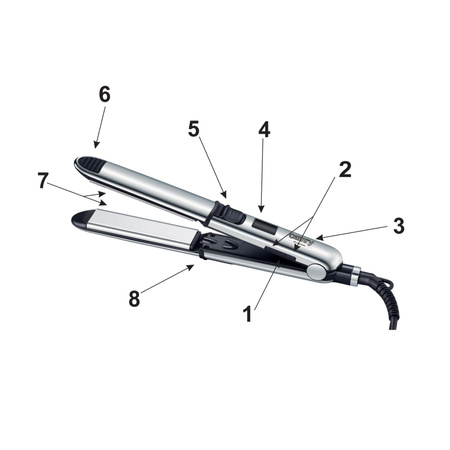 Prostownica do Włosów z Jonizacją Profesjonalna Camry CR 2320