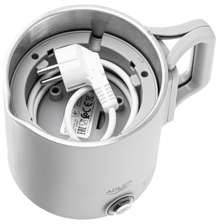 Czajnik turystyczny 0.8L, składany, podwójne ścianki, płaska grzałka Adler AD 1388