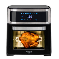 Piekarnik beztłuszczowy, pojemność 13L, 8 programów pieczenia, 2500W Adler AD 6309 AD6309