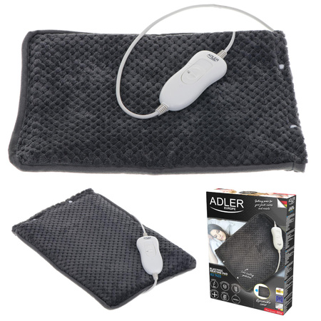 Poduszka elektryczna Adler AD 7433 – 80W, 3 temperatury, pokrowiec do prania