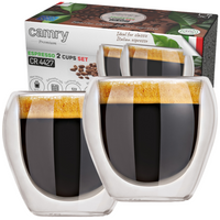 Zestaw 2 filiżanek do espresso o pojemności 72,7ml Camry CR4427 CR 4427
