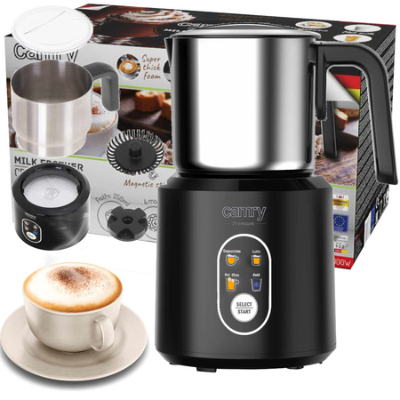 Elektryczny Spieniacz i Podgrzewacz do Mleka z Funkcją Automatyzacji Camry CR 4498