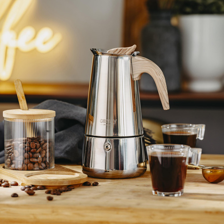 Kawiarka Indukcyjna 350 ml | Klasyczne Włoskie Espresso w Twoim Domu CAMRY CR4423 CR 4423