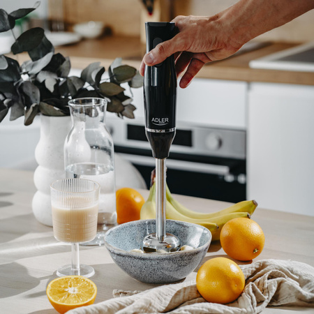 Blender ręczny wielofunkcyjny 800W, z rozdrabniaczem i trzepaczką Adler AD 4620