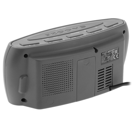 Radiobudzik LED cyfrowy, radio AM/FM, podwójny alarm, drzemka Adler AD 1121 S
