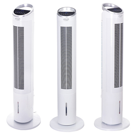 Klimator Kolumnowy 3w1 z 2-litrowym Zbiornikiem - Cicha Praca - Adler (AD 7855)