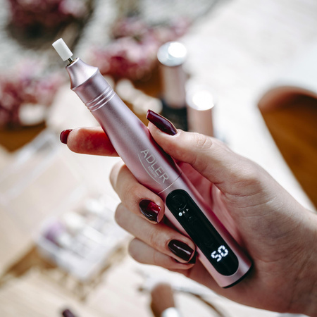 Frezarka do paznokci, 11 frezów,, 5 prędkości, 100 min pracy, USB-C – Adler AD 2181