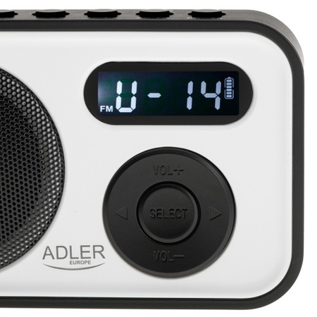 Radio cyfrowe PLL AM/FM Adler AD 1906