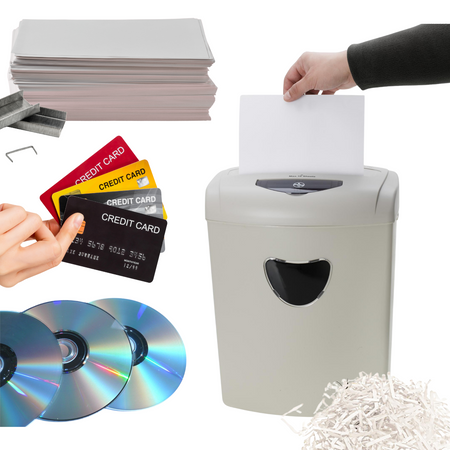 Niszczarka do dokumentów Adler beżowa | AD1038E