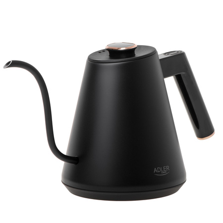 Czajnik elektryczny 1.0L, regulacja 40-100°C, podtrzymanie, LED Adler AD1349