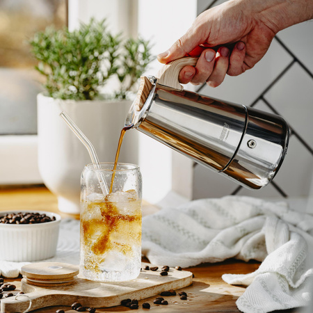 Kawiarka Indukcyjna 350 ml | Klasyczne Włoskie Espresso w Twoim Domu CAMRY CR4423 CR 4423