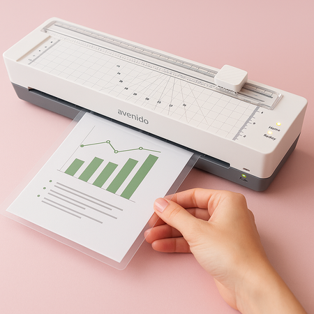 Laminator A3 i A4 z trymerem, 170W, szybkie nagrzewanie Avenido AV 1043